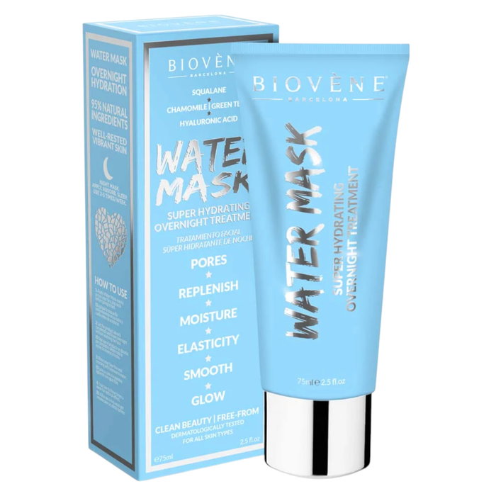 Water Mask, Hidratante, Mascarilla peel-off, Durante la noche, Para la cara, 75 ml Water Mask, Hidratante, Mascarilla peel-off, Durante la noche, Para la cara, 75 ml