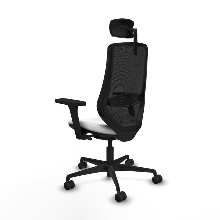 PIQUERAS Y CRESPO Silla de oficina Mardos con mecanismo Sincro/Traslack, Blanco y Negro PIQUERAS Y CRESPO Silla de oficina Mardos con mecanismo Sincro/Traslack, Blanco y Negro