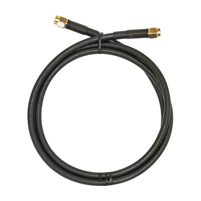 MikroTik SMASMA Cable Coaxial con Conectores SMA Macho de 1 m MikroTik SMASMA Cable Coaxial con Conectores SMA Macho de 1 m