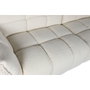 DKD Home Decor Sofá de Poliéster y Madera Blanco Bucle