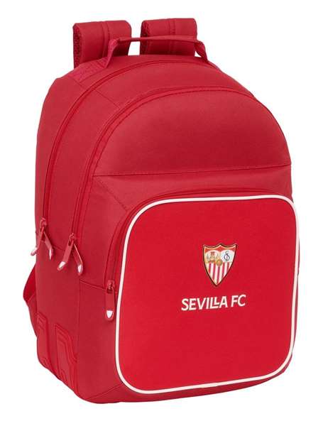Safta Mochila Doble Adapt.Carro Sevilla FC 32x42x15 cm