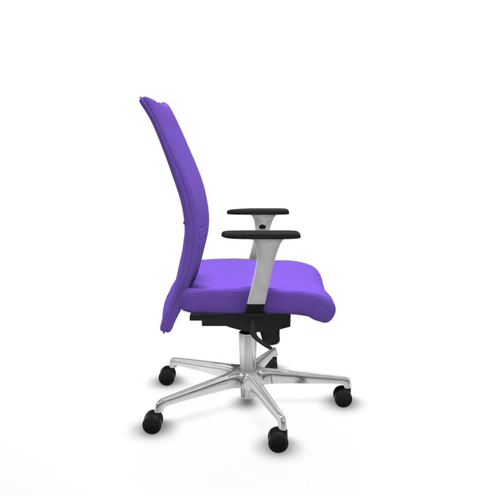 PIQUERAS Y CRESPO Silla Albacete Confidente Lila con Mecanismo Sincro PIQUERAS Y CRESPO Silla Albacete Confidente Lila con Mecanismo Sincro