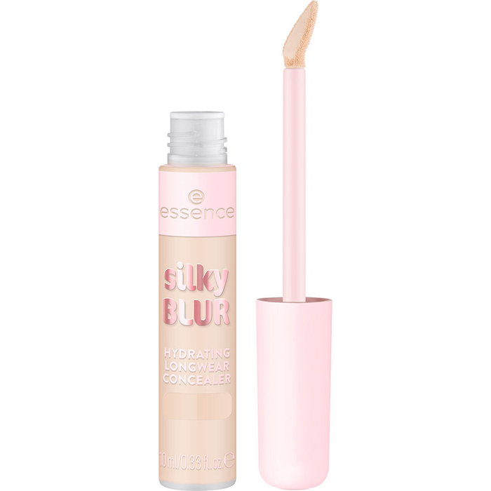 Essence SILKY BLUR Corrector Hidratante Larga Duración #90 10 ml - Acabado Mate y Resistente al Agua