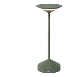 ab+ Tempo Lámpara de mesa portátil verde salvia