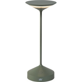 ab+ Lámpara de mesa portátil Tempo Sage Green