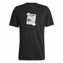 Camiseta de Manga Corta Hombre Adidas All Day I Dream Negro