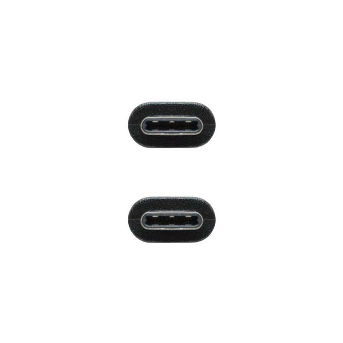 Nanocable Cable USB 2.0 USB-C a USB-C de 2m, Negro