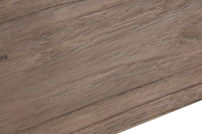 DKD Home Decor Espejo de Teca Reciclada Natural 60x80 cm