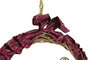 DKD Home Decor Nacimiento Corona Dorado de Poliéster 50x5x50 cm