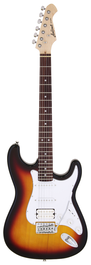Guitarra Aria Stg-004-3Ts Sombreada