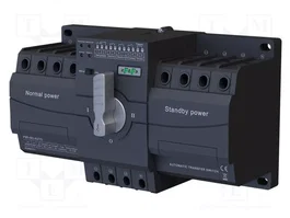 F&F Interruptor automático del generador de red PSR-463-AUTO 4 polos 415VAC