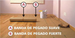 Supertape Protector de Suelo Rollo 90 cm x 45 m + 2 B. Adhesiva