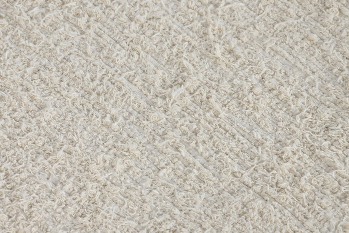 DKD Home Decor Alfombra Jarapa Crudo 120 x 1 x 70 cm Algodón Reciclado y Poliéster