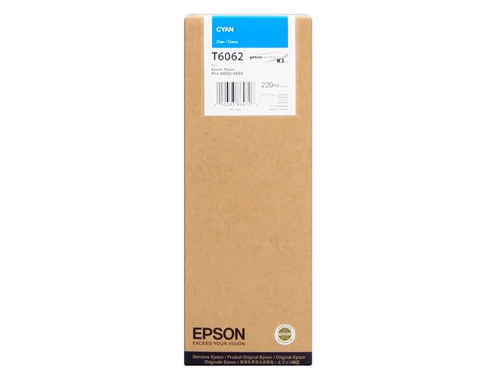 Epson Cartucho T606200 Cian 220ml para Stylus Pro 4800/4880