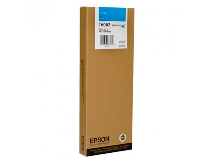 Epson Cartucho T606200 Cian 220ml para Stylus Pro 4800/4880