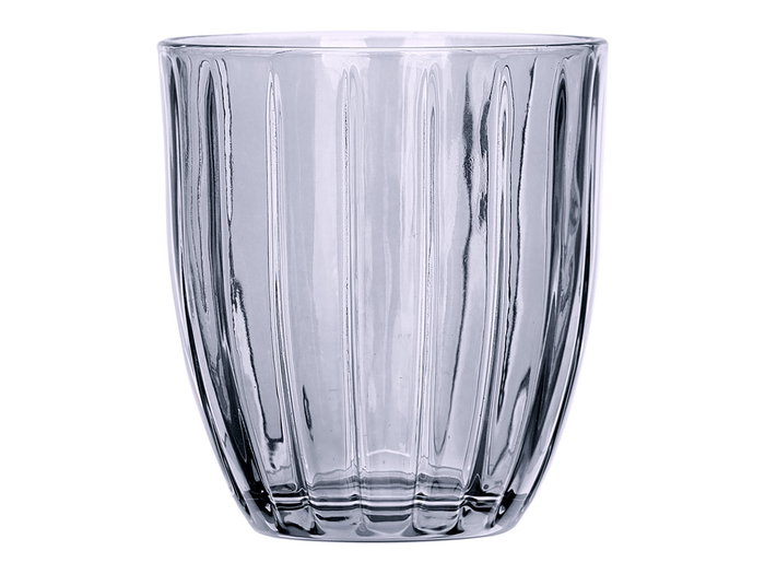 Vivalto Vaso Agua Rayas 300 ml Gris Humo 8.5x9.5x8.5 cm (Set de 24) Vivalto Vaso Agua Rayas 300 ml Gris Humo 8.5x9.5x8.5 cm (Set de 24)