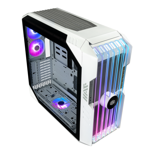 Cooler Master HAF 700 EVO White H700E-WGNN-S00 Torre Completa PC Blanca con Iluminación
