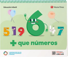 VICENS VIVES, + QUE NUMEROS 6 (ED. INFANTIL), Miguel Foronda, Mª Dolores - VICENS VIVES
