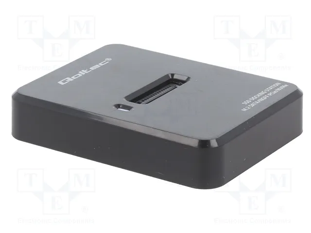 QOLTEC Estación de acoplamiento USB 3.1 Gen 2 PCI Express PnP Negro