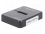 QOLTEC Estación de acoplamiento USB 3.1 Gen 2 PCI Express PnP Negro