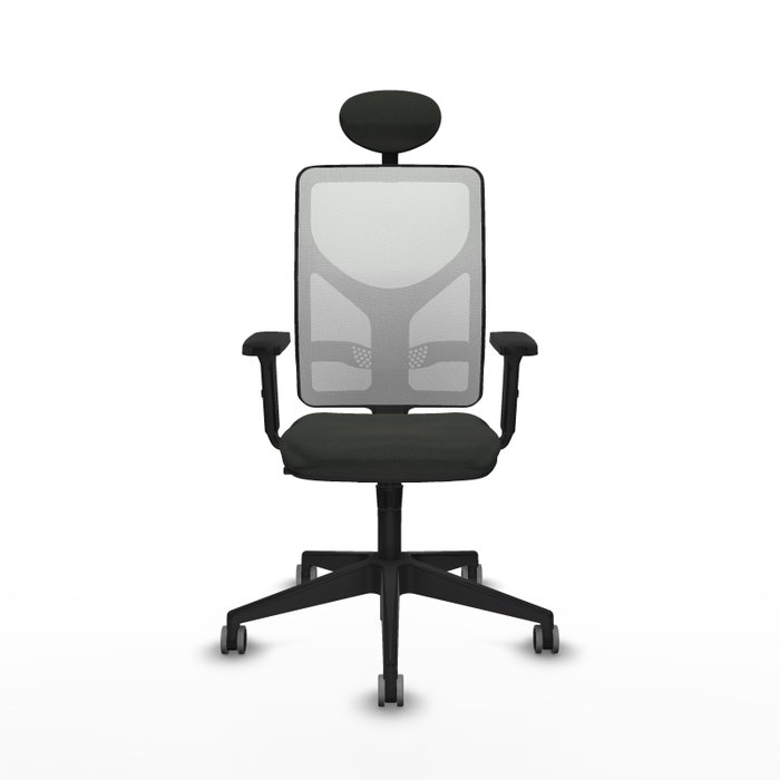 PIQUERAS Y CRESPO Silla de oficina Motilla con mecanismo Sincro, Negro y Blanco PIQUERAS Y CRESPO Silla de oficina Motilla con mecanismo Sincro, Negro y Blanco