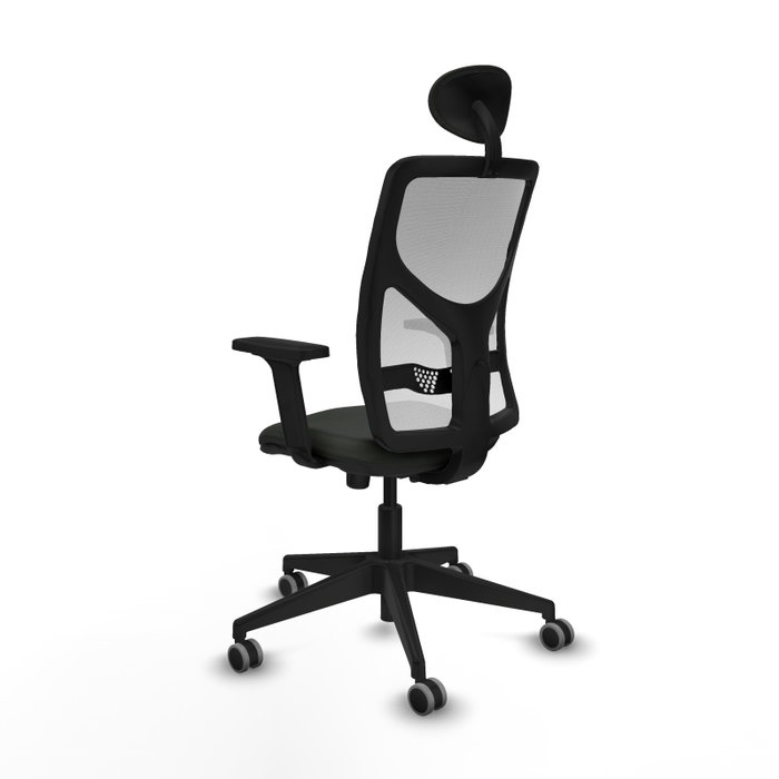 PIQUERAS Y CRESPO Silla de oficina Motilla con mecanismo Sincro, Negro y Blanco PIQUERAS Y CRESPO Silla de oficina Motilla con mecanismo Sincro, Negro y Blanco