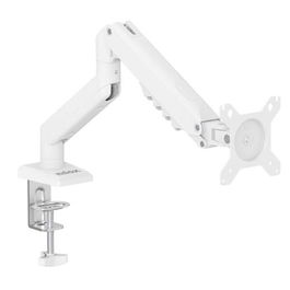 Nilox Soporte de Mesa Giratorio e Inclinable 1 Brazo Articulado para Monitor hasta 32" Blanco