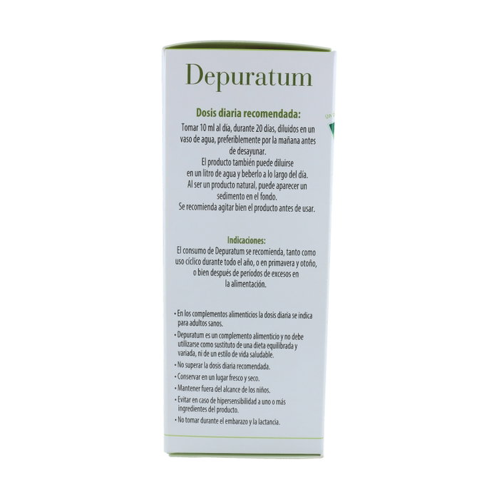 100% Natural Depuratum 200 ml 100% Natural Depuratum 200 ml