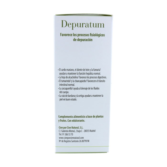 100% Natural Depuratum 200 ml 100% Natural Depuratum 200 ml