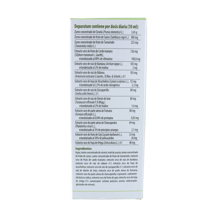 100% Natural Depuratum 200 ml 100% Natural Depuratum 200 ml