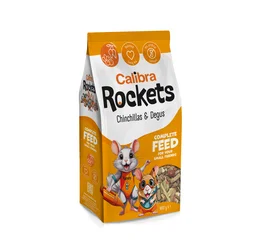 Calibra Rockets Chinchillas y Degús 900g