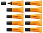 Stabilo Marcador Fluorescente Naranja Neón Caja 10 UD