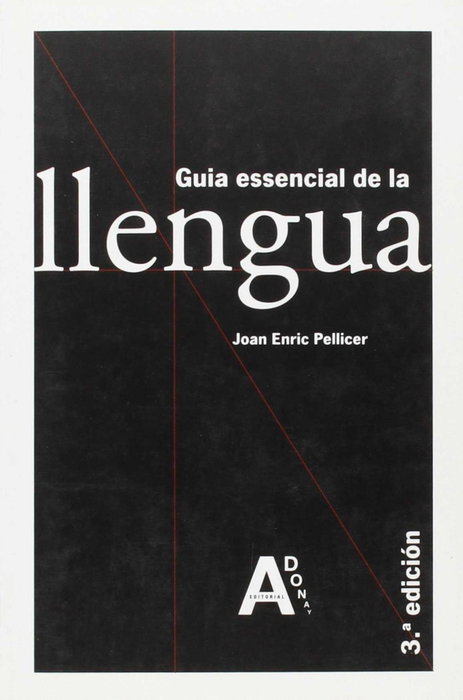 ADONAY, GUIA ESSENCIAL DE LA LLENGUA (VAL) DICC.