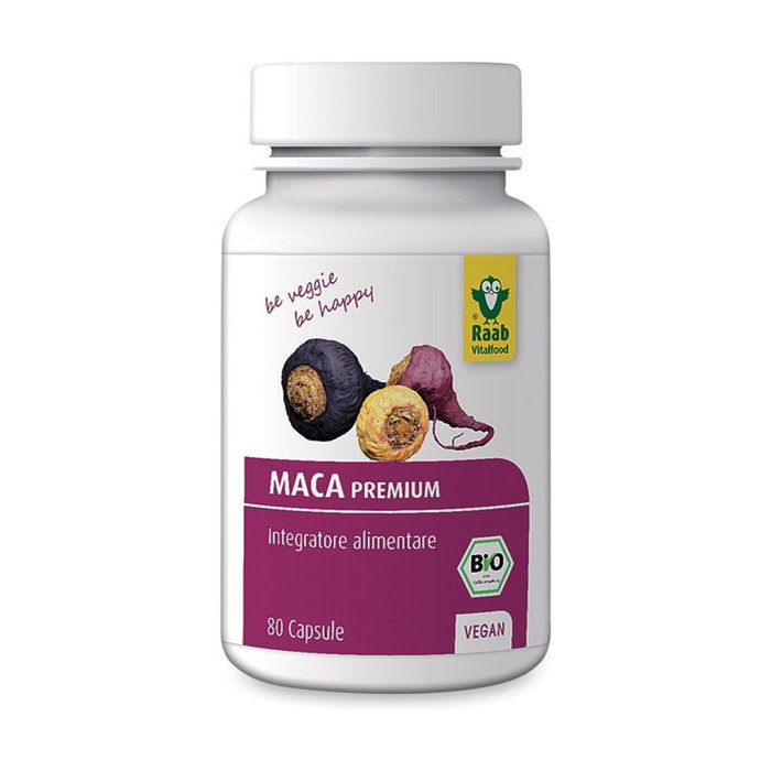 Raab Vitalfood Maca Premium en Cápsulas 80 cápsulas