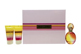 Missoni (2015) Set de regalo 50ml EDT + 50ml Loción corporal + 50ml Gel de ducha
