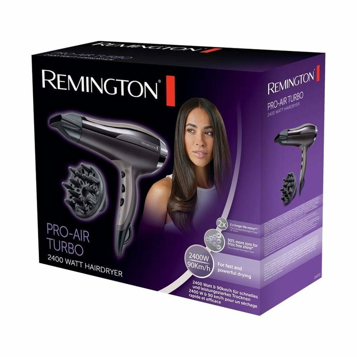 Remington Pro-Air Turbo D5220 Negro con Difusor