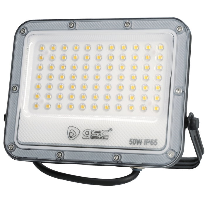 GSC Evolution Proyector aluminio LED Belinta 50W 6500K Negro