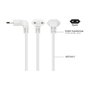 Kabelmeister Cable de extensión Euro con 3 tomas, 0,2 m