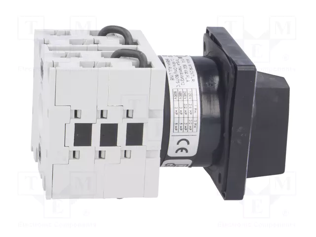 LOVATO ELECTRIC Interruptor Reversible 20A 1-0-2 de 3 Posiciones