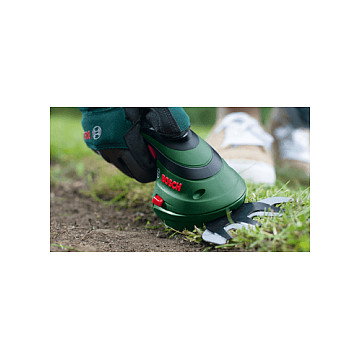 Bosch Isio Tijeras de Hierba Inalámbricas con Estuche Blando