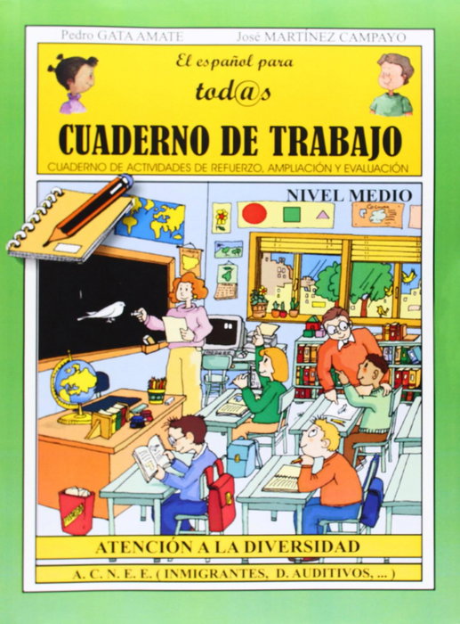 EDITORIAL APRENDER, Cuaderno de trabajo Cuaderno Español para Todos Nivel Medio - EDITORIAL APRENDER