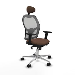 PIQUERAS Y CRESPO Silla de oficina Jorquera Marrón/Gris