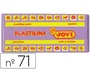 Jovi Plastilina 71 Lila Unidad Tamaño Mediano Pasta Vegetal Moldeable +150g