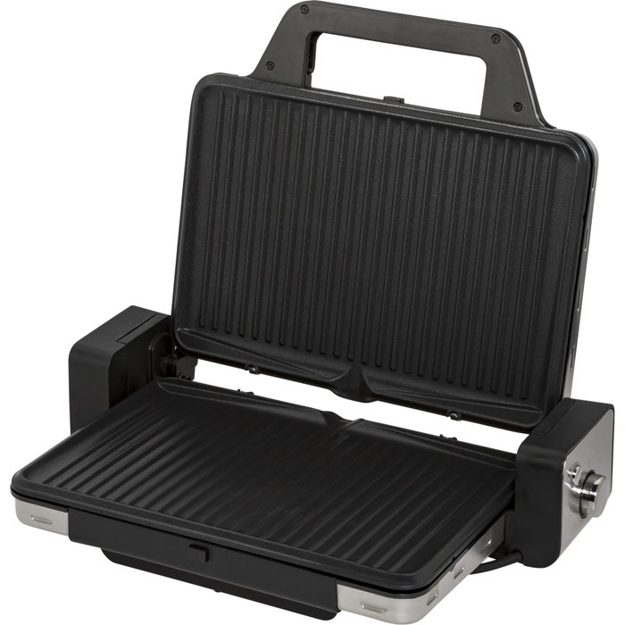 WMF Lono Contact Grill 2 en 1, 2100 W, Negro/Plata