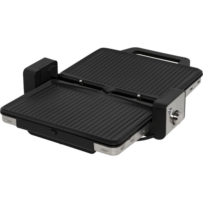 WMF Lono Contact Grill 2 en 1, 2100 W, Negro/Plata