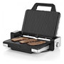 WMF Lono 0415110011 Grill de Contacto 2 en 1 Negro, 2100 W, 1300 cm2, Plancha Antiadherente, Placas de Aluminio, Acero Inoxidable