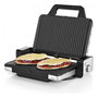 WMF Lono 0415110011 Grill de Contacto 2 en 1 Negro, 2100 W, 1300 cm2, Plancha Antiadherente, Placas de Aluminio, Acero Inoxidable