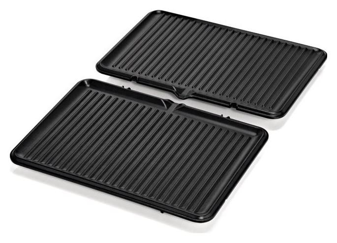 WMF Lono Contact Grill 2 en 1, 2100 W, Negro/Plata