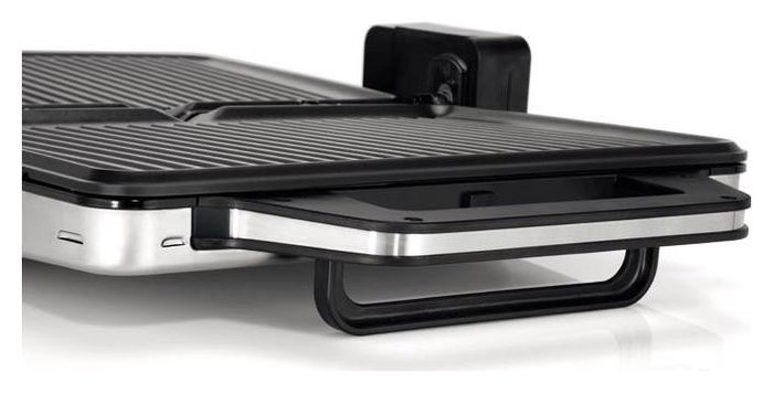 WMF Lono Contact Grill 2 en 1, 2100 W, Negro/Plata