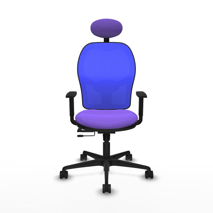 PIQUERAS Y CRESPO Silla de oficina Jorquera Sincro/Traslack Lila y Azul PIQUERAS Y CRESPO Silla de oficina Jorquera Sincro/Traslack Lila y Azul